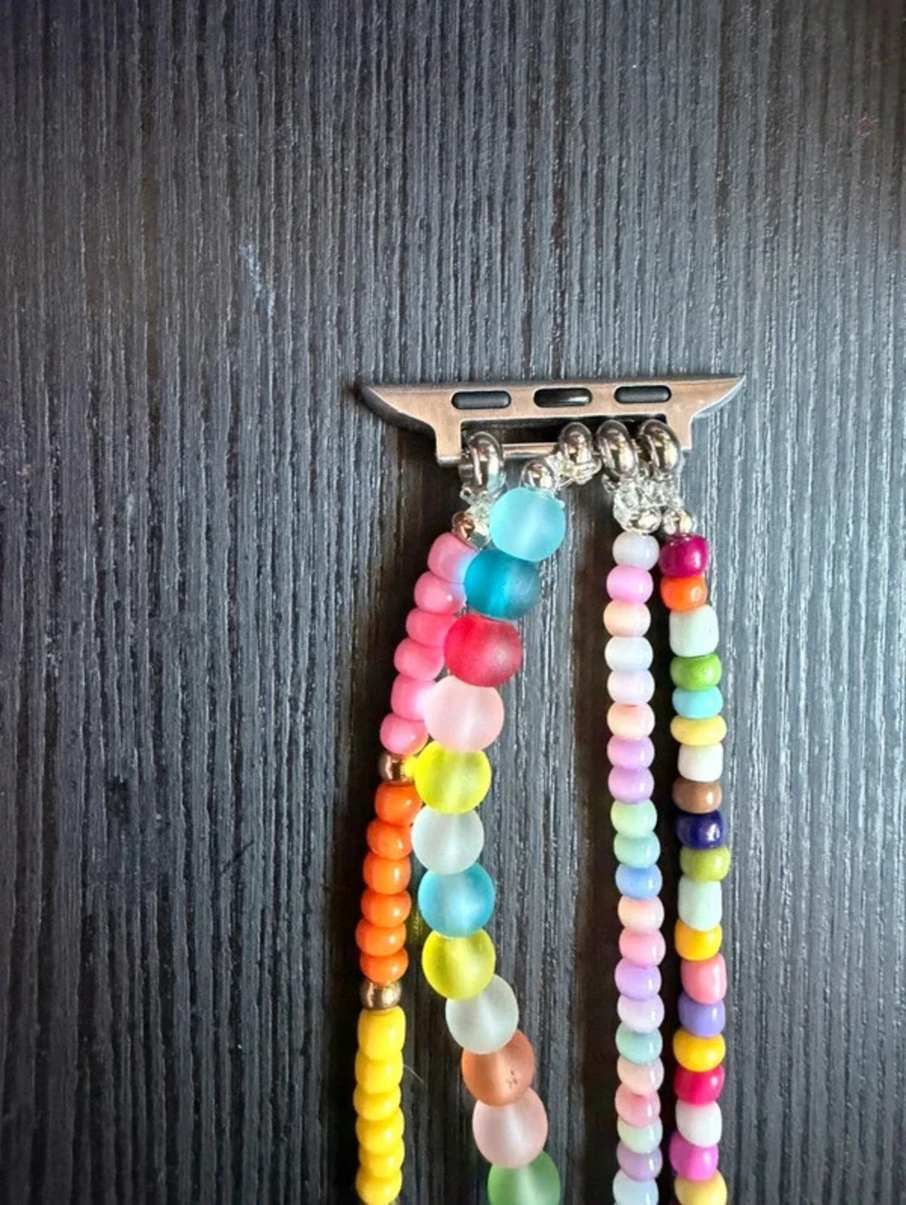 Hand beaded Apple Watch band 44, 45, 46, 49mm